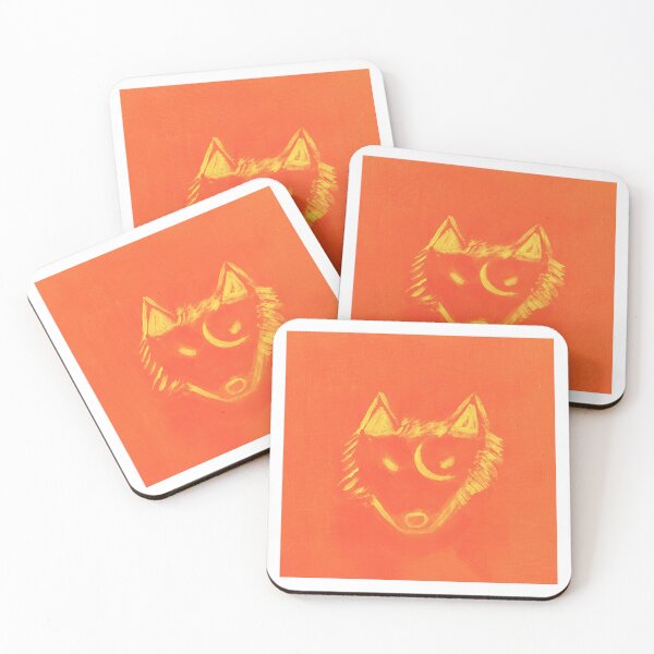 Item preview, Waning Crescent (Joyous orange) designed and sold by Beyond Signal.