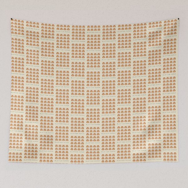 Item preview, Funny Vintage Blotter Paper Retro Pop Art designed and sold by DuckOddity.