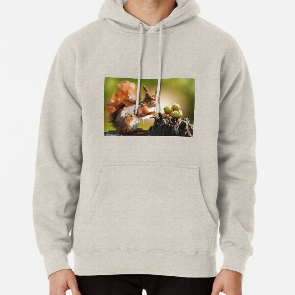 It's squirrel time! Pullover Hoodie