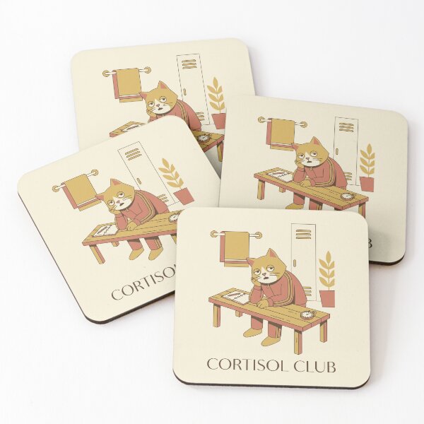 Item preview, Funny Vintage Cortisol Club Burnout Pop Art designed and sold by DuckOddity.