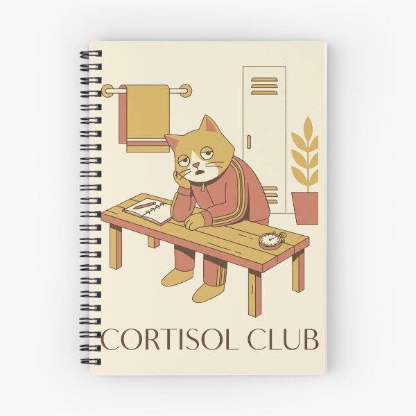 Item preview, Funny Vintage Cortisol Club Burnout Pop Art designed and sold by DuckOddity.