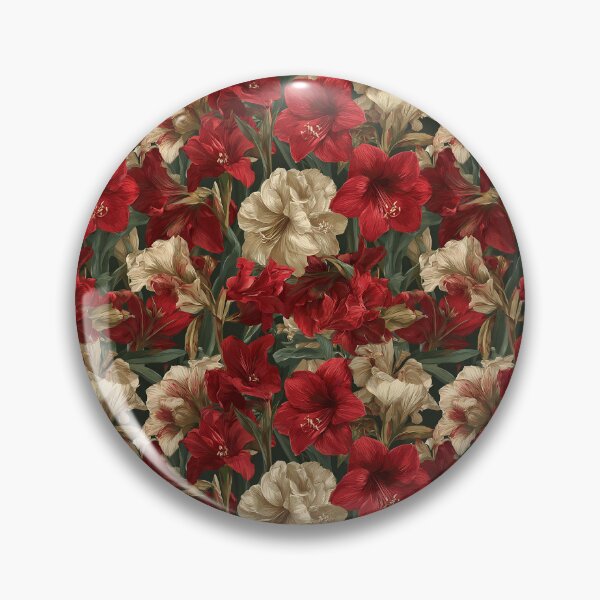 Item preview, Classic Amaryllis Flower  - Birthday Flower Pattern   - Gifts For Girlfriend designed and sold by RoyalStarsPatts.