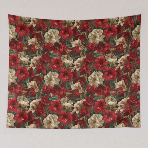Item preview, Classic Amaryllis Flower  - Birthday Flower Pattern   - Gifts For Girlfriend designed and sold by RoyalStarsPatts.