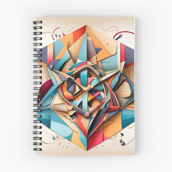 Item preview, Futuristic Geometric Origami Abstract Art designed and sold by semenol.
