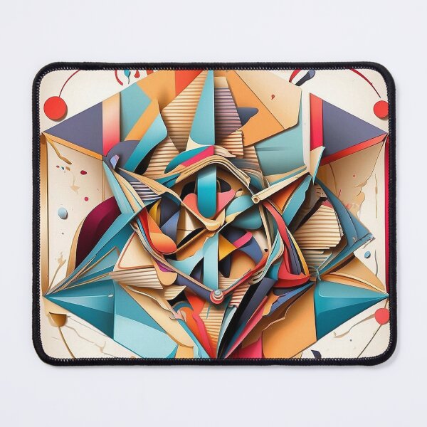 Item preview, Futuristic Geometric Origami Abstract Art designed and sold by semenol.