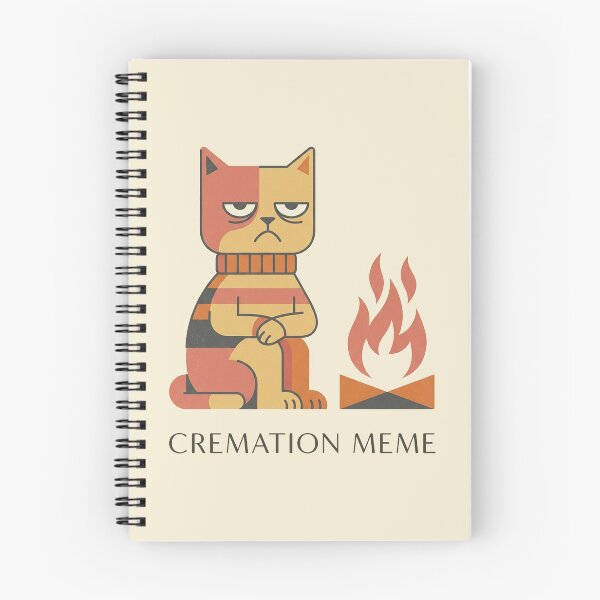 Item preview, Funny Vintage Cremation Meme Dark Humor Pop Art designed and sold by DuckOddity.