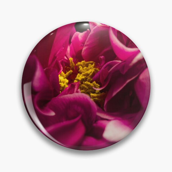 Item preview, Moody Magenta Peony Flower Macro Art designed and sold by Apex_Visuals.