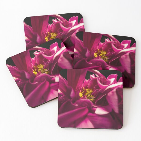 Item preview, Moody Magenta Peony Flower Macro Art designed and sold by Apex_Visuals.