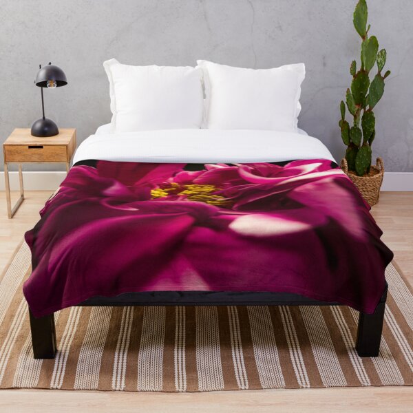 Item preview, Moody Magenta Peony Flower Macro Art designed and sold by Apex_Visuals.