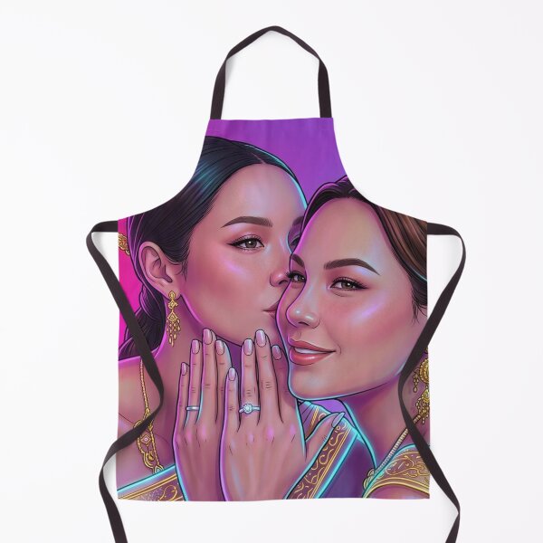 Item preview, Marriage Klao Si LmSy GL Series Lgbtq+ Sapphic Decor Poster Print Art Comic Saying designed and sold by Mind Space.