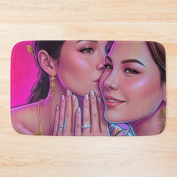Item preview, Marriage Klao Si LmSy GL Series Lgbtq+ Sapphic Decor Poster Print Art Comic Saying  designed and sold by Mind Space.