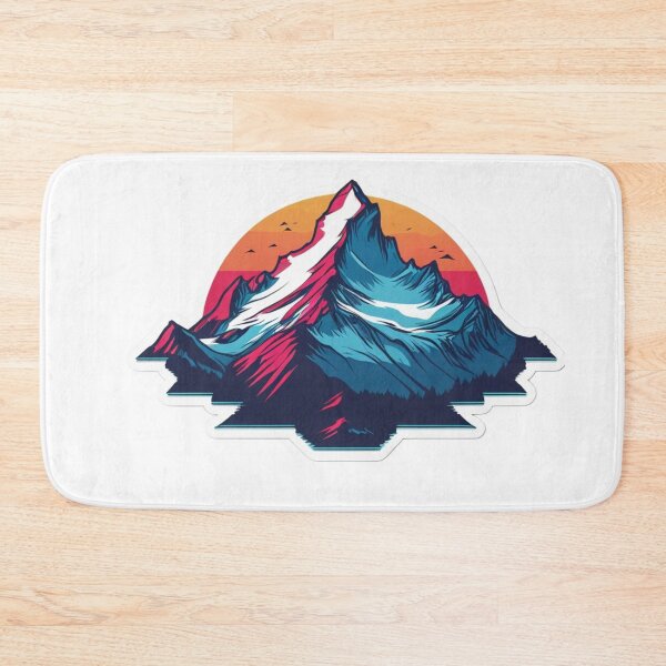 Item preview, Mountain peak line art designed and sold by kidoramagic.