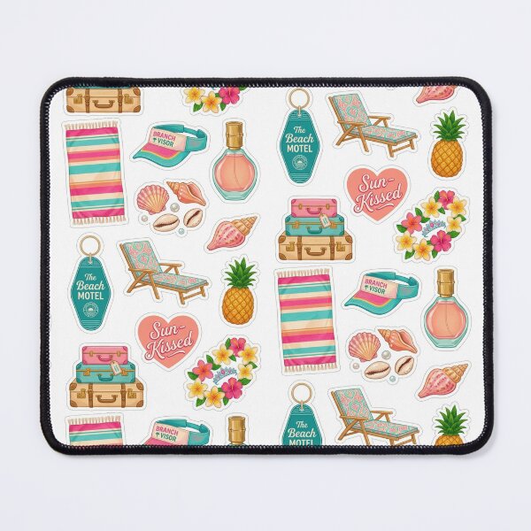 Item preview, Summer Beach Vacation Vibes Unique Pattern and Sticker Pack  designed and sold by Mialunaa.