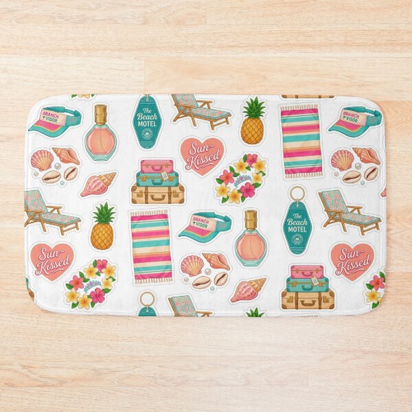 Item preview, Summer Beach Vacation Vibes Unique Pattern and Sticker Pack  designed and sold by Mialunaa.