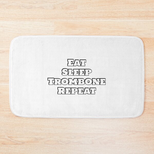 Item preview, Eat Sleep Trombone Repeat designed and sold by Inspirationmotivation.