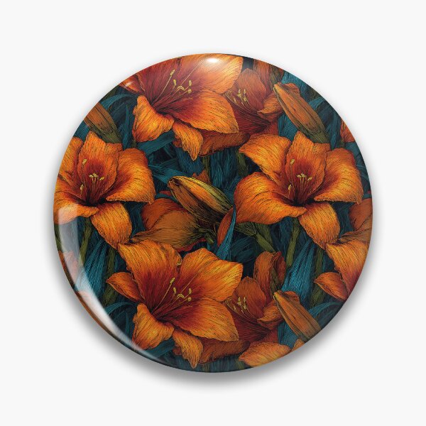 Item preview, Lush Amaryllis Floral  - Retro Flower Floral   - Gifts For Grandma designed and sold by RoyalStarsPatts.