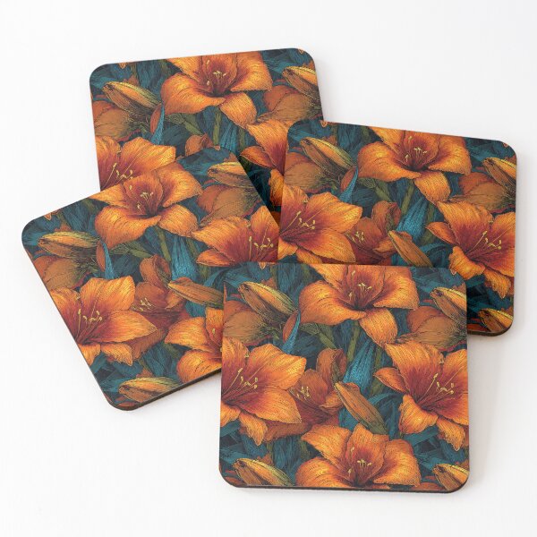Item preview, Lush Amaryllis Floral  - Retro Flower Floral   - Gifts For Grandma designed and sold by RoyalStarsPatts.
