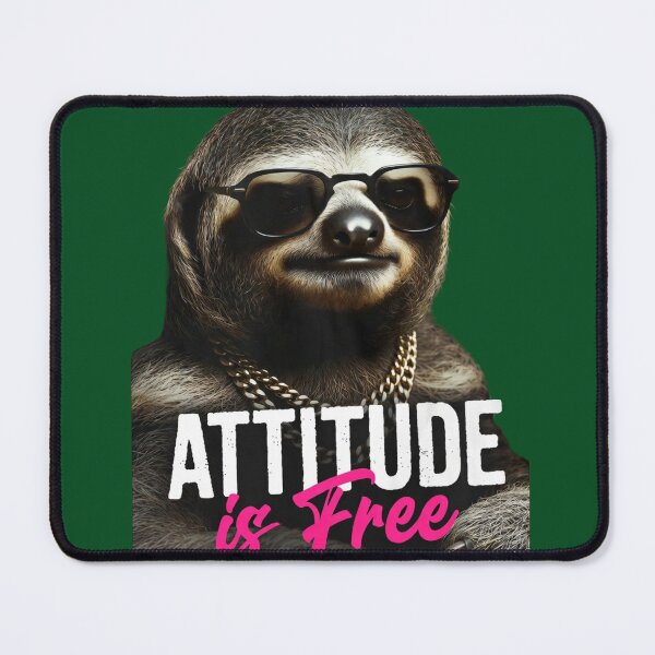 Item preview, Sloth | Attitude is Free  designed and sold by ekemarket.