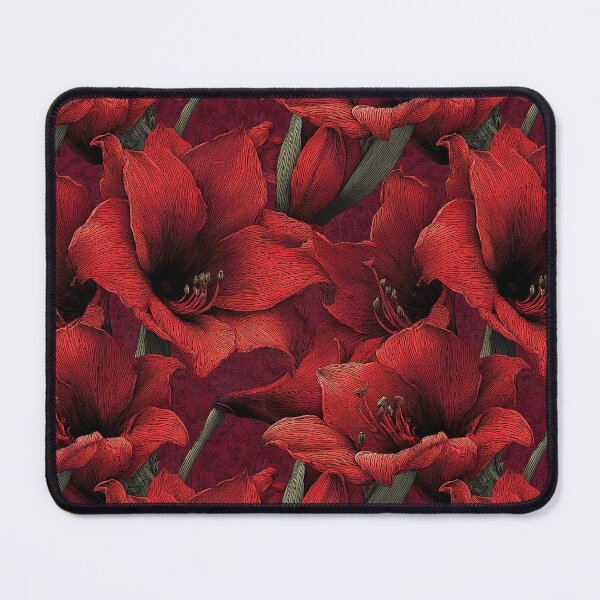Item preview, Delicate Amaryllis Flower  - Retro Flower Floral   - Gifts For Guys designed and sold by RoyalStarsPatts.