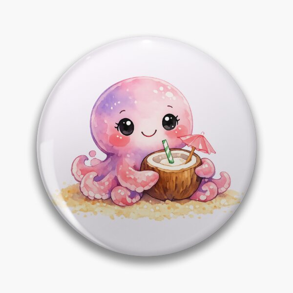 Item preview, Tropical Coconut Octopus designed and sold by DariaCraft.