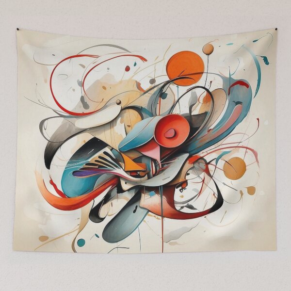 Item preview, Color Fusion Contemporary Abstract Design designed and sold by semenol.