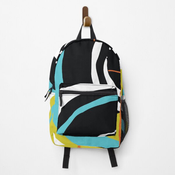 Item preview, Mid-Century Modern Mustard, Aqua, Black And White Design designed and sold by DEC02.