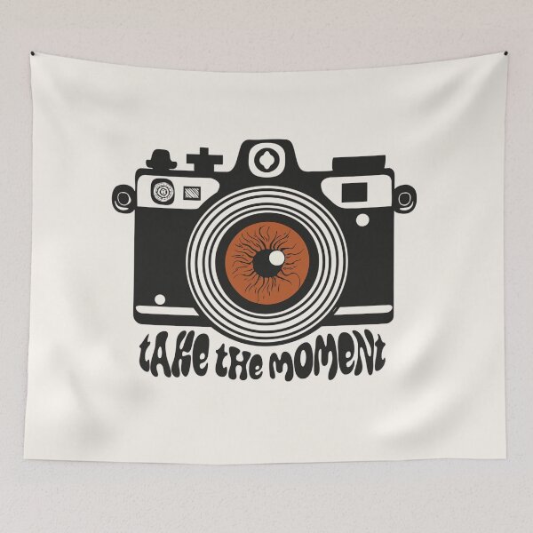 Item preview, Photography Quote Take The Moment Camera Eye designed and sold by Oniyasha.
