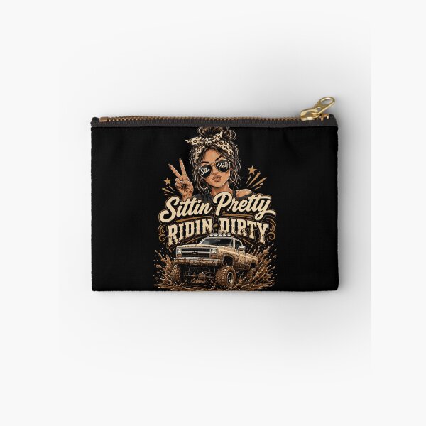 Item preview, Sittin Pretty Muddy and Mighty Off Road Girl Pickup designed and sold by JasKei-Designs.