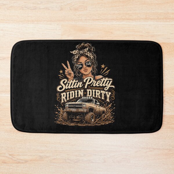 Item preview, Sittin Pretty Muddy and Mighty Off Road Girl Pickup designed and sold by JasKei-Designs.