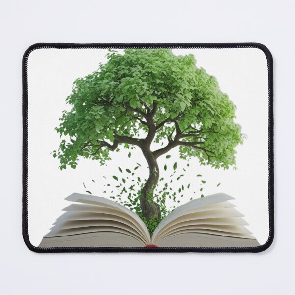Item preview, Tree growing from open book designed and sold by kidoramagic.