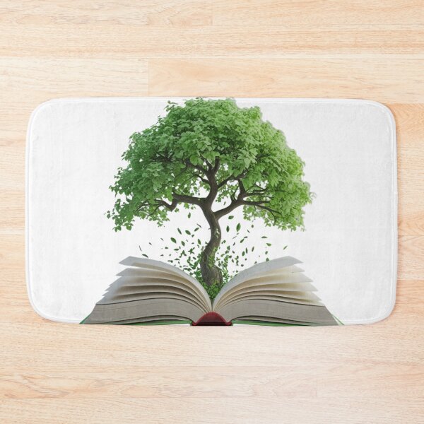 Item preview, Tree growing from open book designed and sold by kidoramagic.