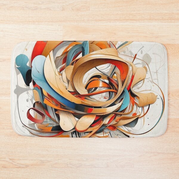 Item preview, Dynamic Color Burst Abstract Artwork designed and sold by semenol.