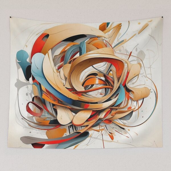 Item preview, Dynamic Color Burst Abstract Artwork designed and sold by semenol.