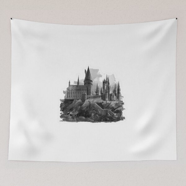 Item preview, Hogwarts Castle Magical Wizard School Night Sky Fantasy Art designed and sold by suh shop.