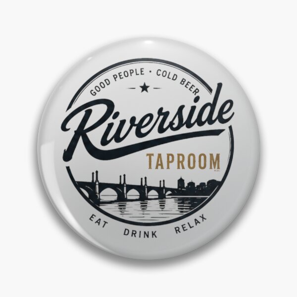 Item preview, Riverside Taproom Vintage Beer Logo designed and sold by lbl-shop.