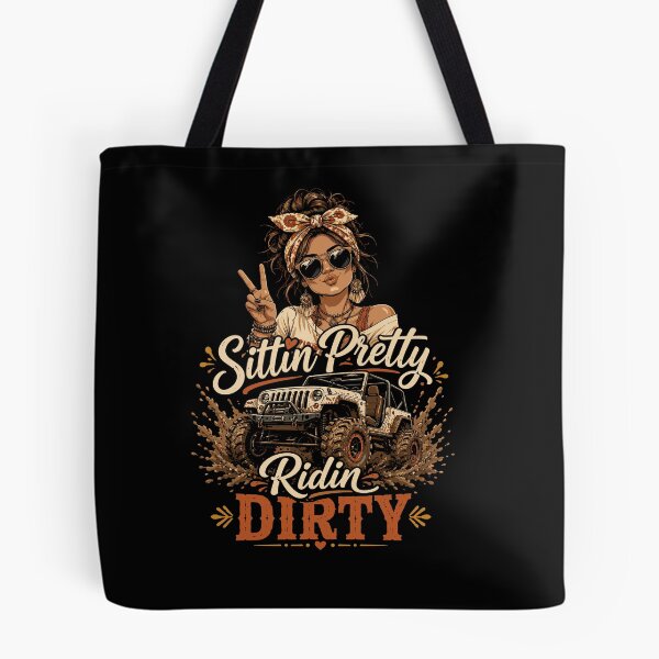Item preview, Sittin Pretty Getting Muddy Off Road Girl 4x4 designed and sold by JasKei-Designs.