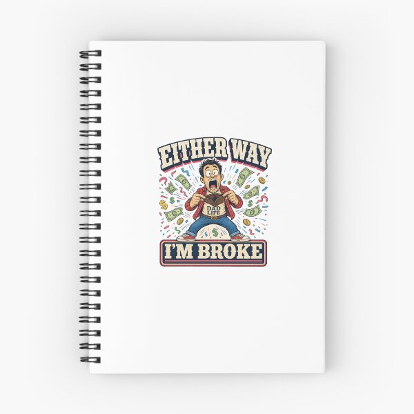 Item preview, Either Way I'm Broke Funny Dad Life Gender Reveal  designed and sold by freshwear design.