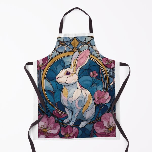 Aperçu de l'œuvre Lapin en vitrail créée et vendue par MendaciousMina.