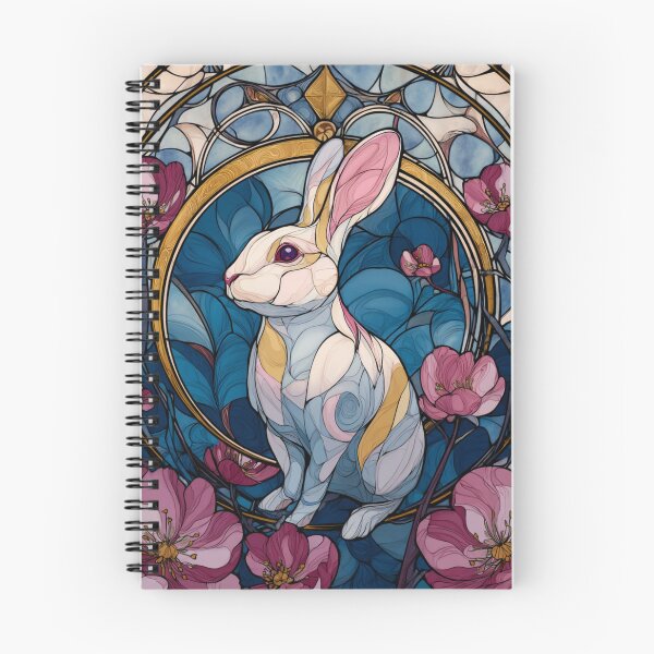 Item preview, Stained glass rabbit designed and sold by MendaciousMina.