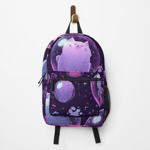 Item preview, Cute Kawaii Cats in Space Bubbles designed and sold by Moody Vibes Studio.