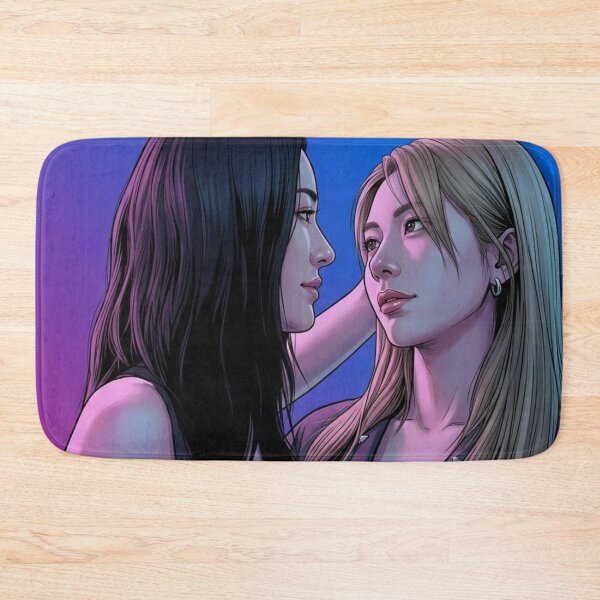Item preview, Baited LO GL Series Lgbtq+ Sapphic Decor Poster Print Art Comic Saying  designed and sold by Mind Space.