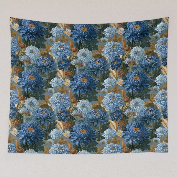 Item preview, Colorful Chrysanthemum Texture  - Flower Bouquet Pattern   - Gifts For Mom designed and sold by RoyalStarsPatts.