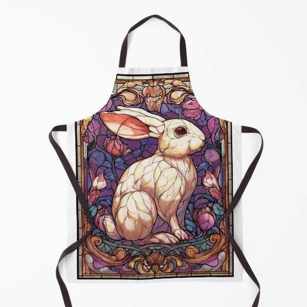 Aperçu de l'œuvre Lapin en vitrail créée et vendue par MendaciousMina.