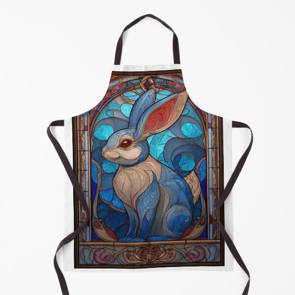 Item preview, Stained glass rabbit designed and sold by MendaciousMina.