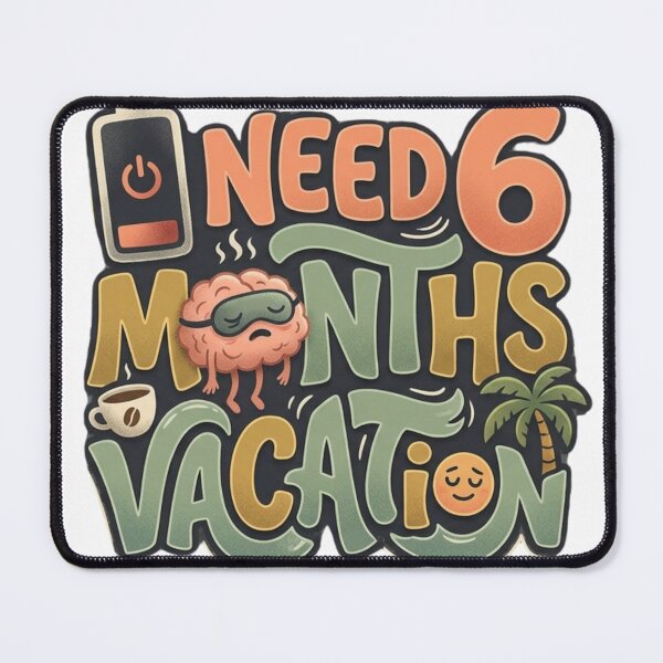 Item preview, I Need 6 Months Vacation – Funny FUNNY Shirt, Unique Graphic Tee, Gift Idea designed and sold by Hanno0.