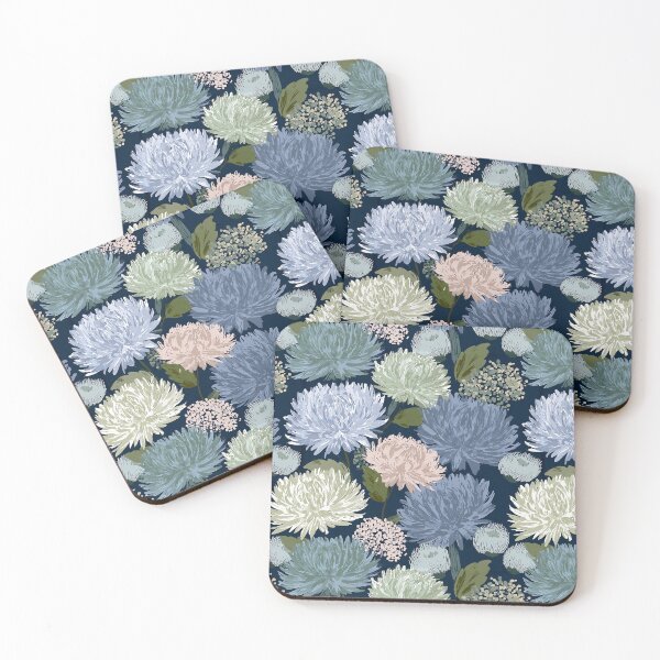 Item preview, Exotic Chrysanthemum Texture  - Birthday Flower Pattern   - Gifts For Sister designed and sold by RoyalStarsPatts.