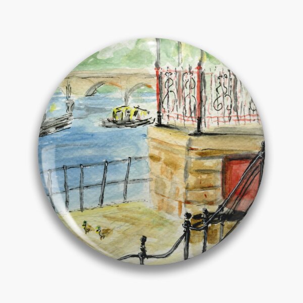 Item preview, The Bandstand by the River Dee at the Groves in Chester designed and sold by LymphomaLass.