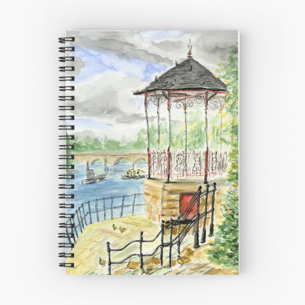 Item preview, The Bandstand by the River Dee at the Groves in Chester designed and sold by LymphomaLass.