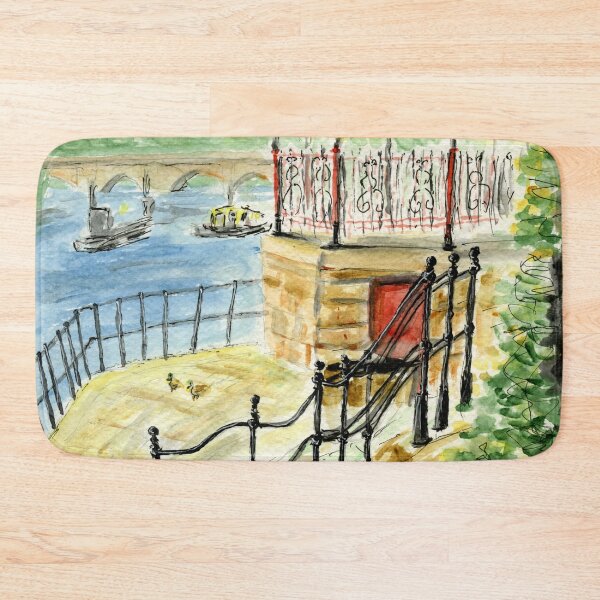 Item preview, The Bandstand by the River Dee at the Groves in Chester designed and sold by LymphomaLass.
