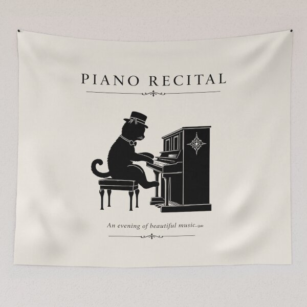 Item preview, Midnight Piano Recital designed and sold by lbl-shop.